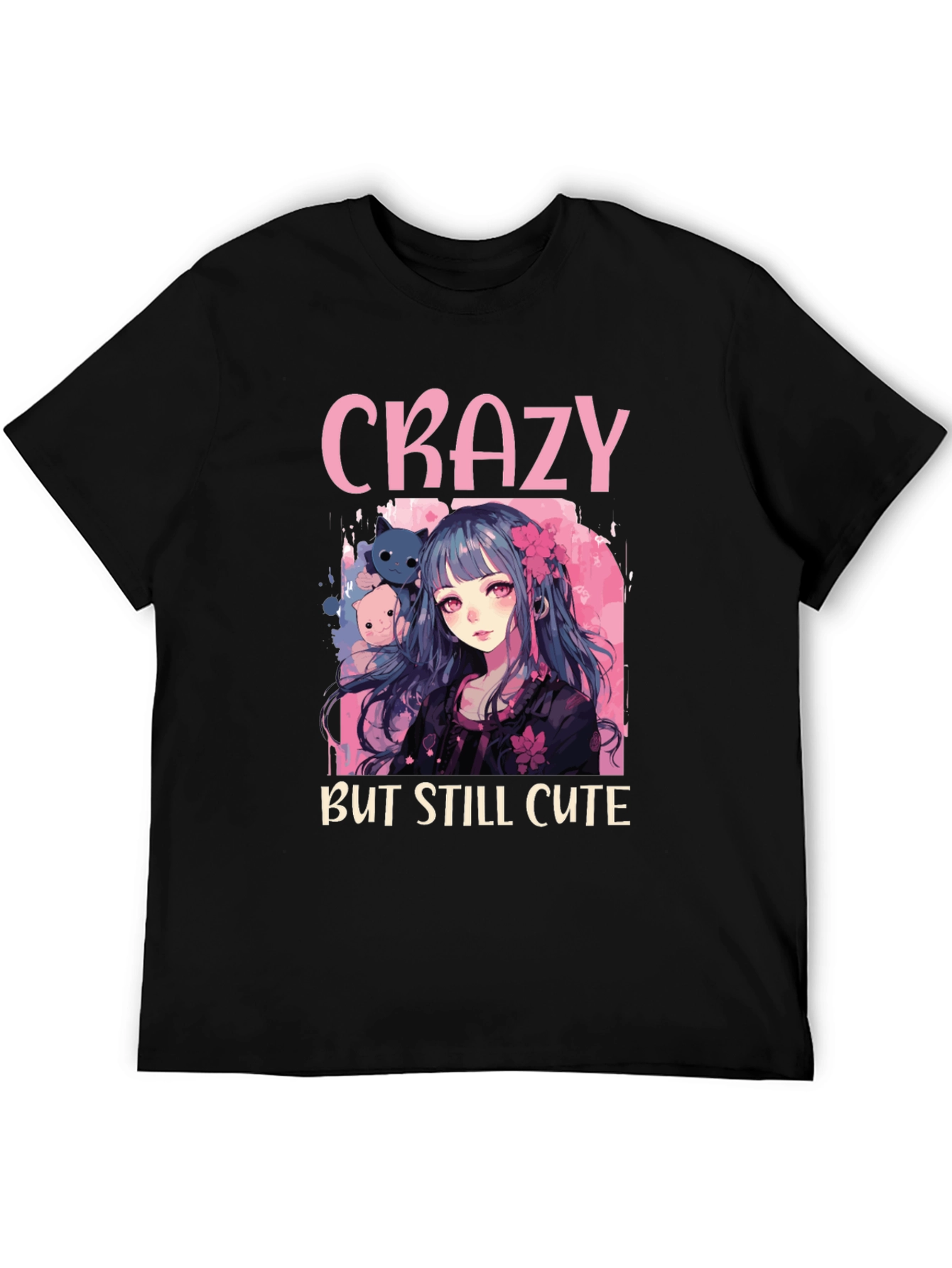 Crazy But Still Cute Anime T-Shirt