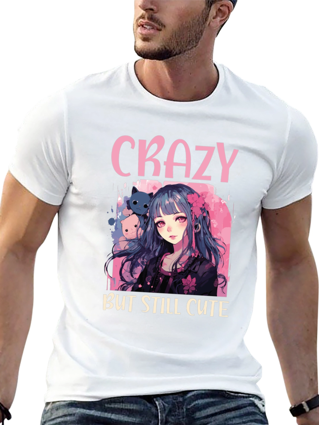 Crazy But Still Cute Anime T-Shirt