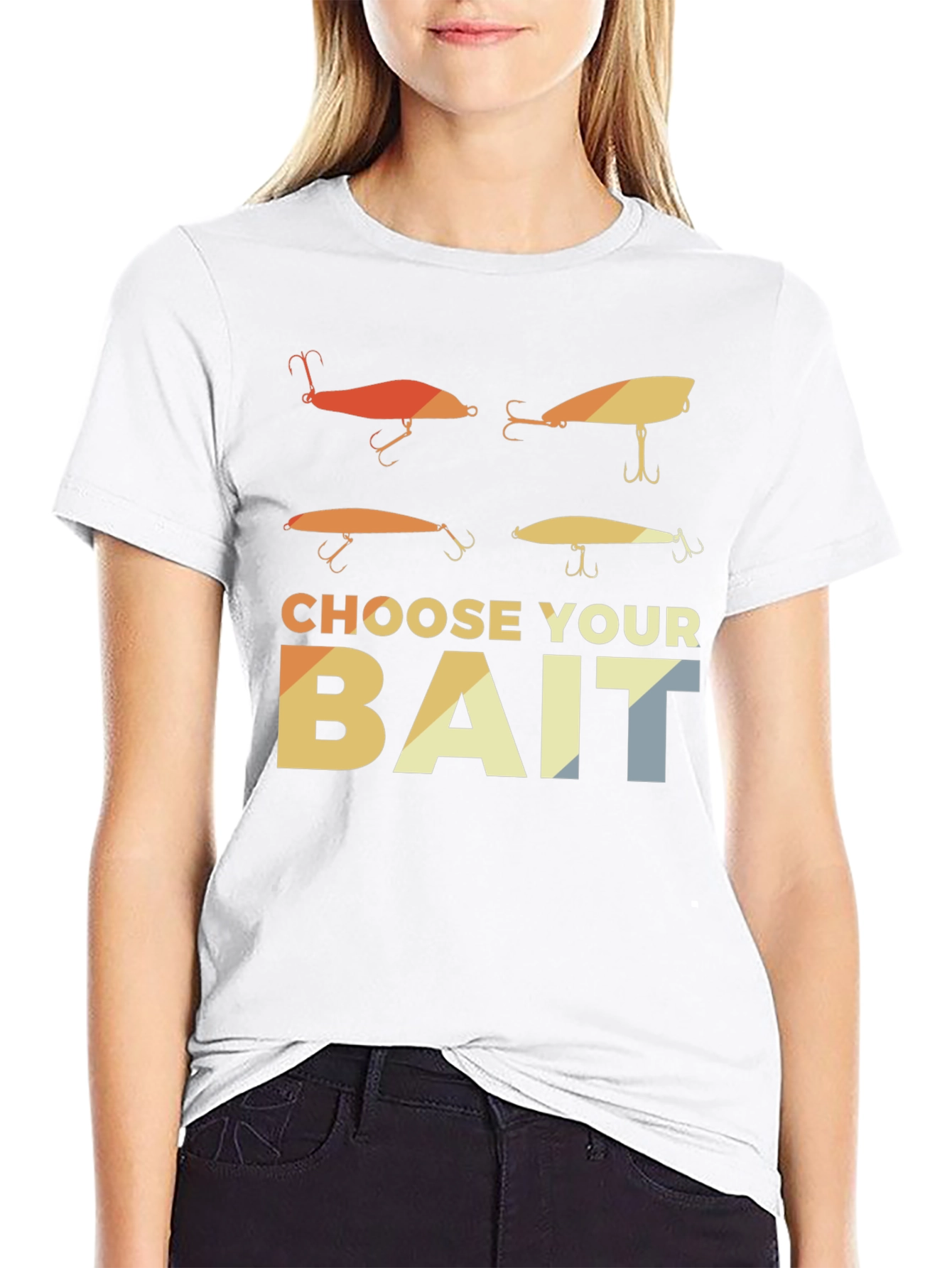 Choose Your Bait Fishing T-Shirt Angler Gift