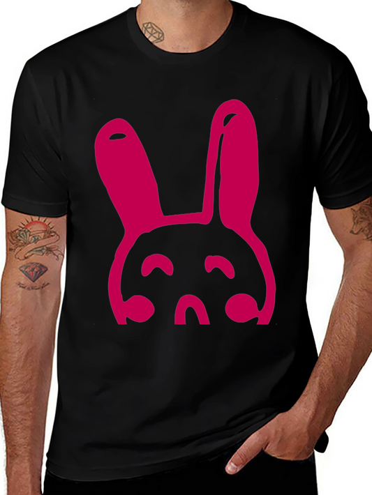 Bunny Graphic Tee - Black