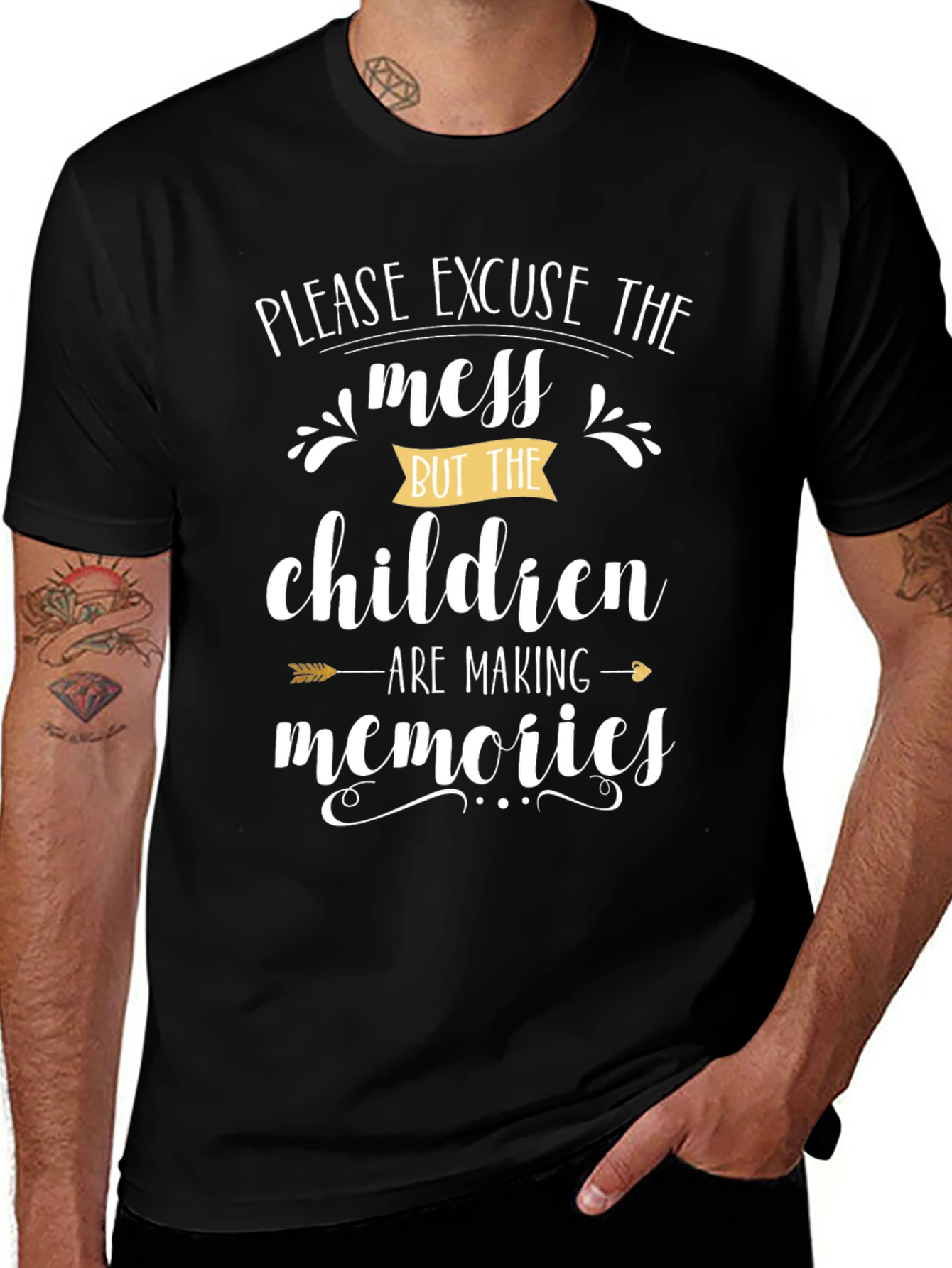Excuse the Mess Childrens T-Shirt