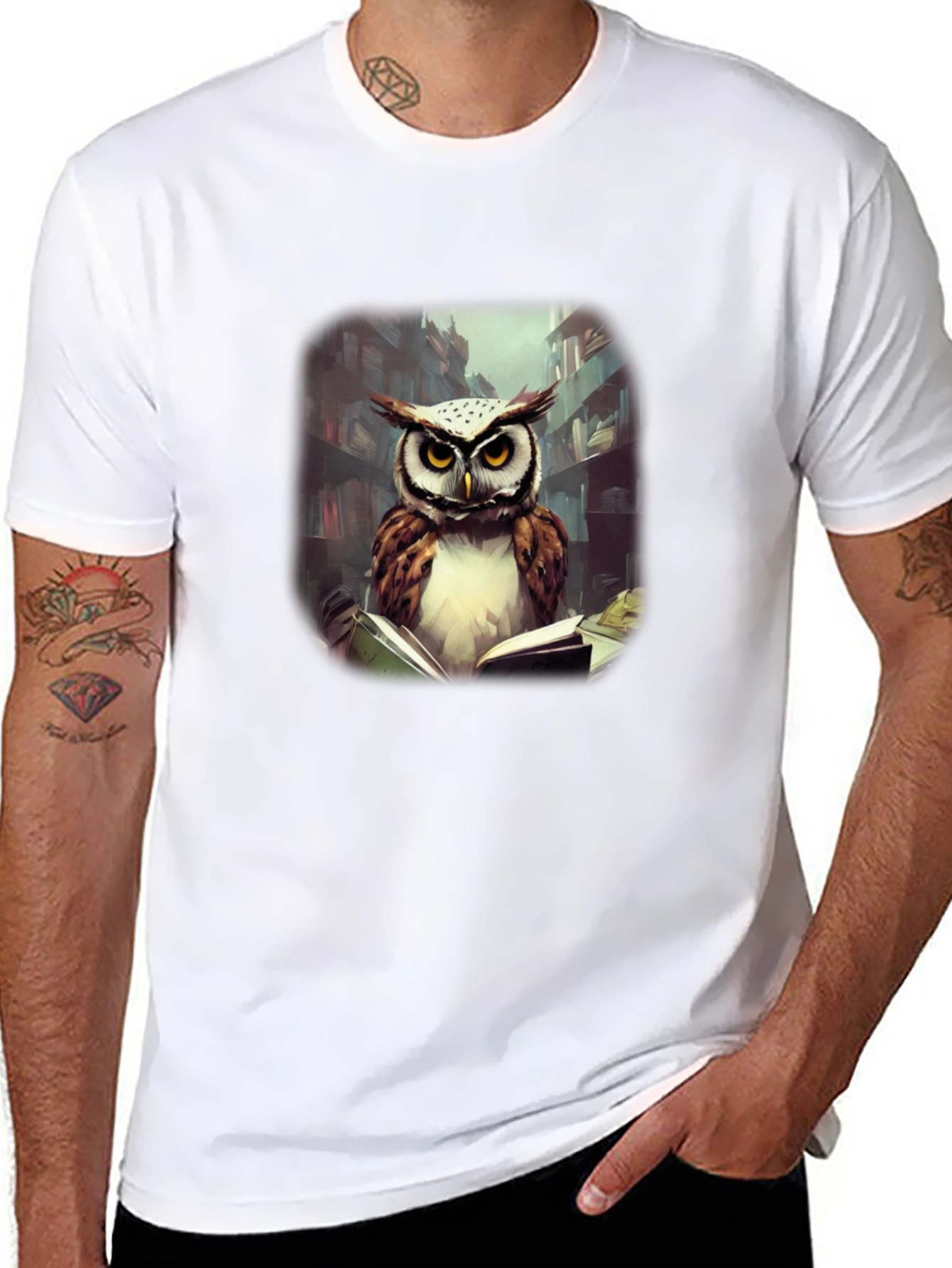 Bookish Owl T-Shirt