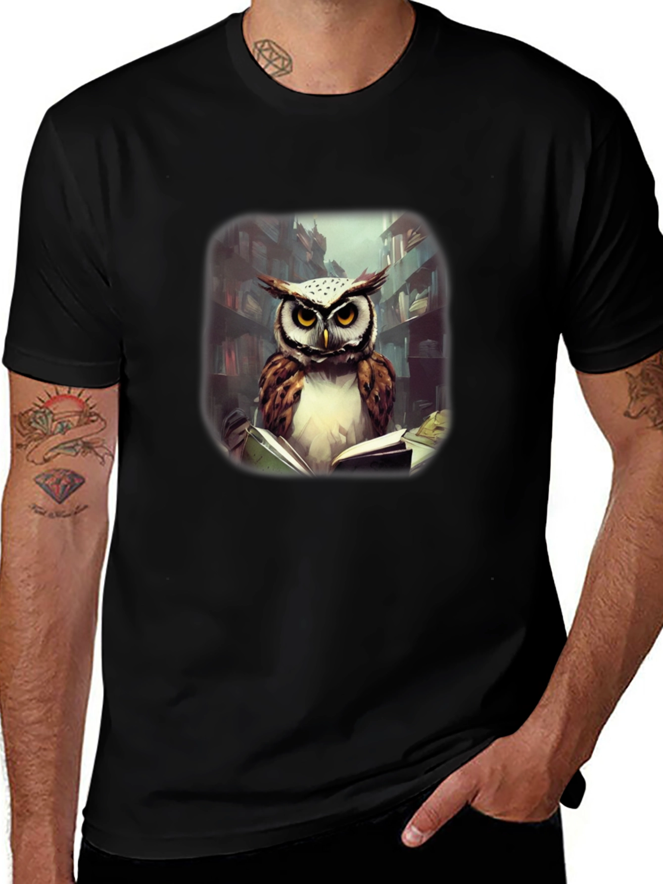 Bookish Owl T-Shirt