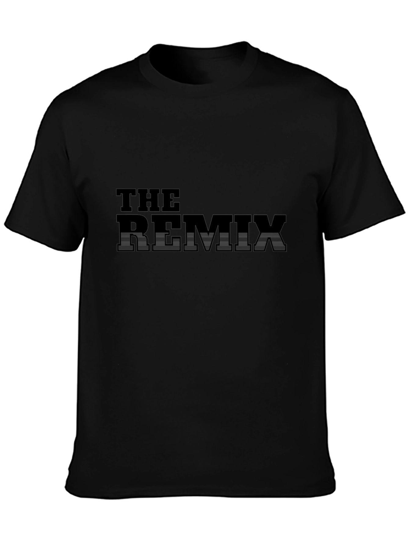 The Remix Black Graphic Tee