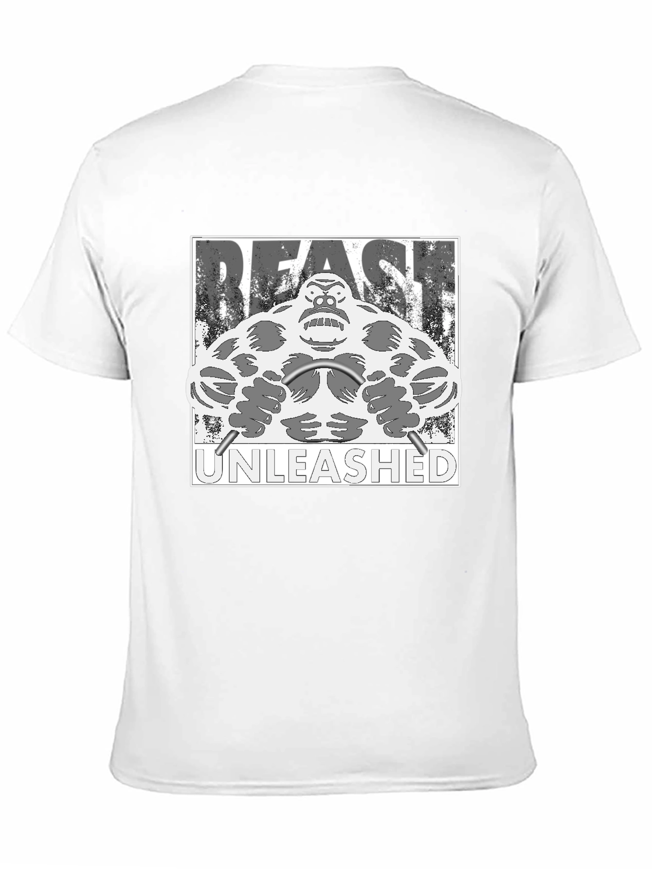 Beast Unleashed Graphic T-Shirt - Gorilla Gym Theme