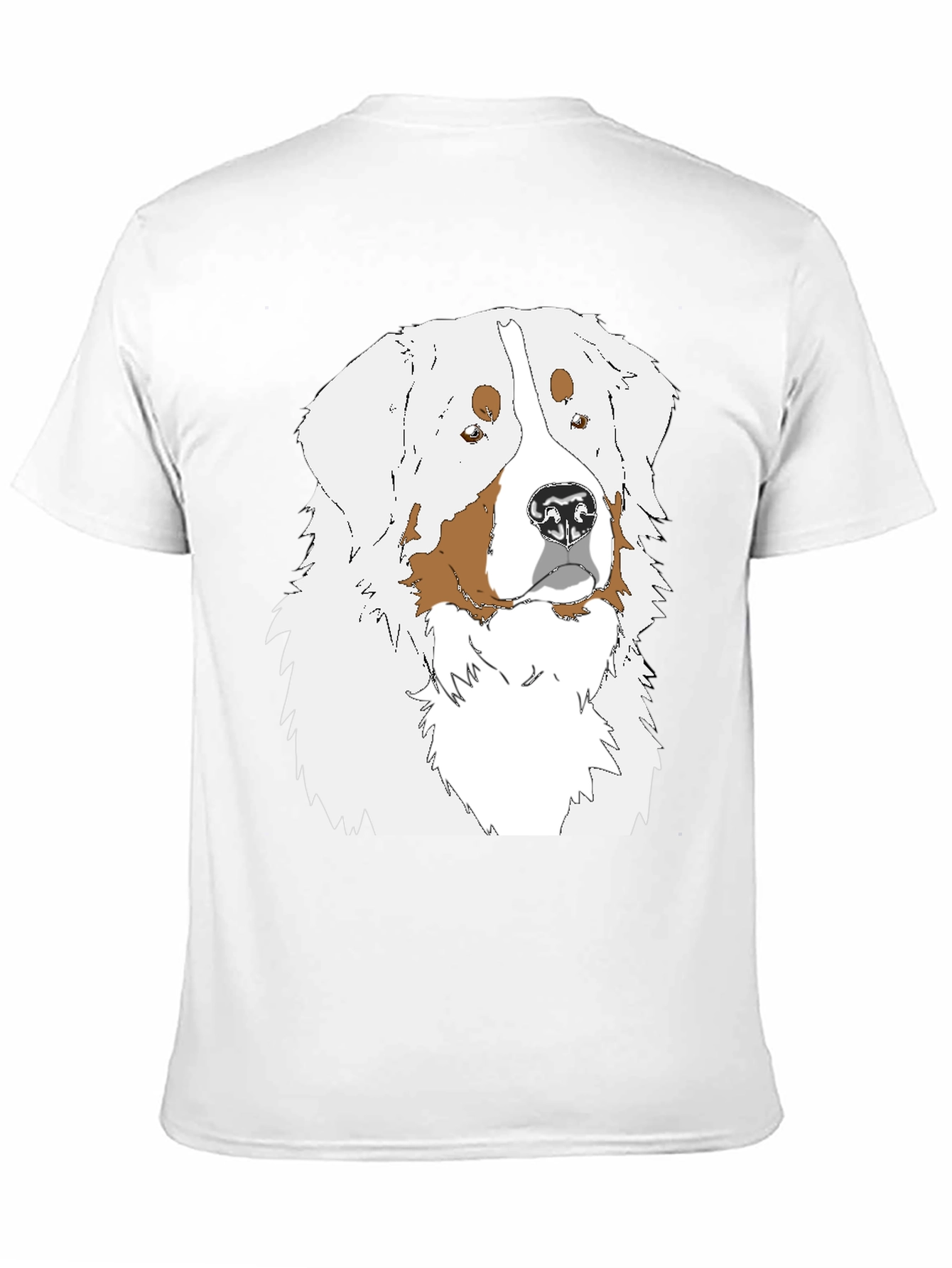 Bernese Mountain Dog T-Shirt - Cute Dog Graphic Tee