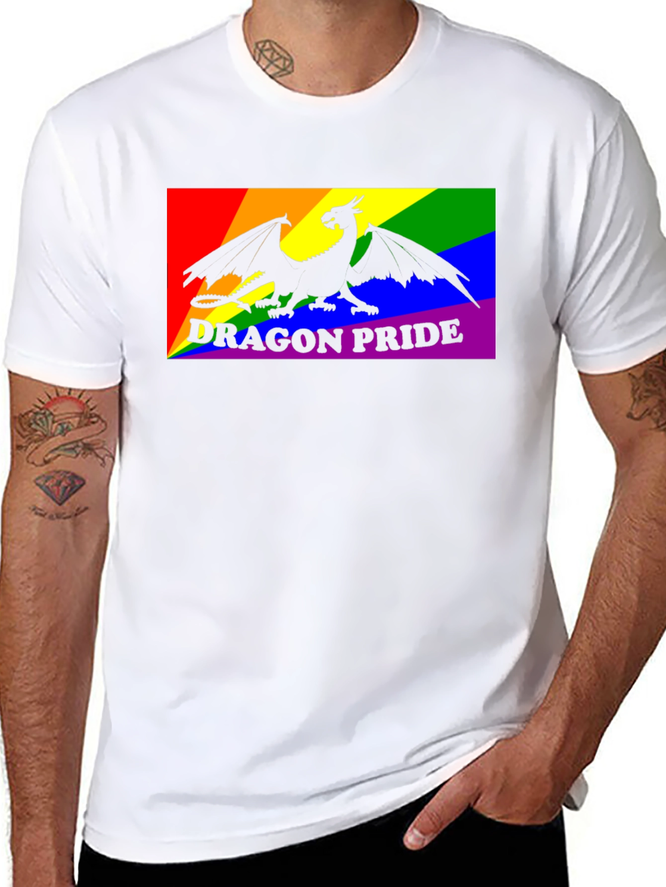 Dragon Pride LGBTQ+ Graphic T-Shirt