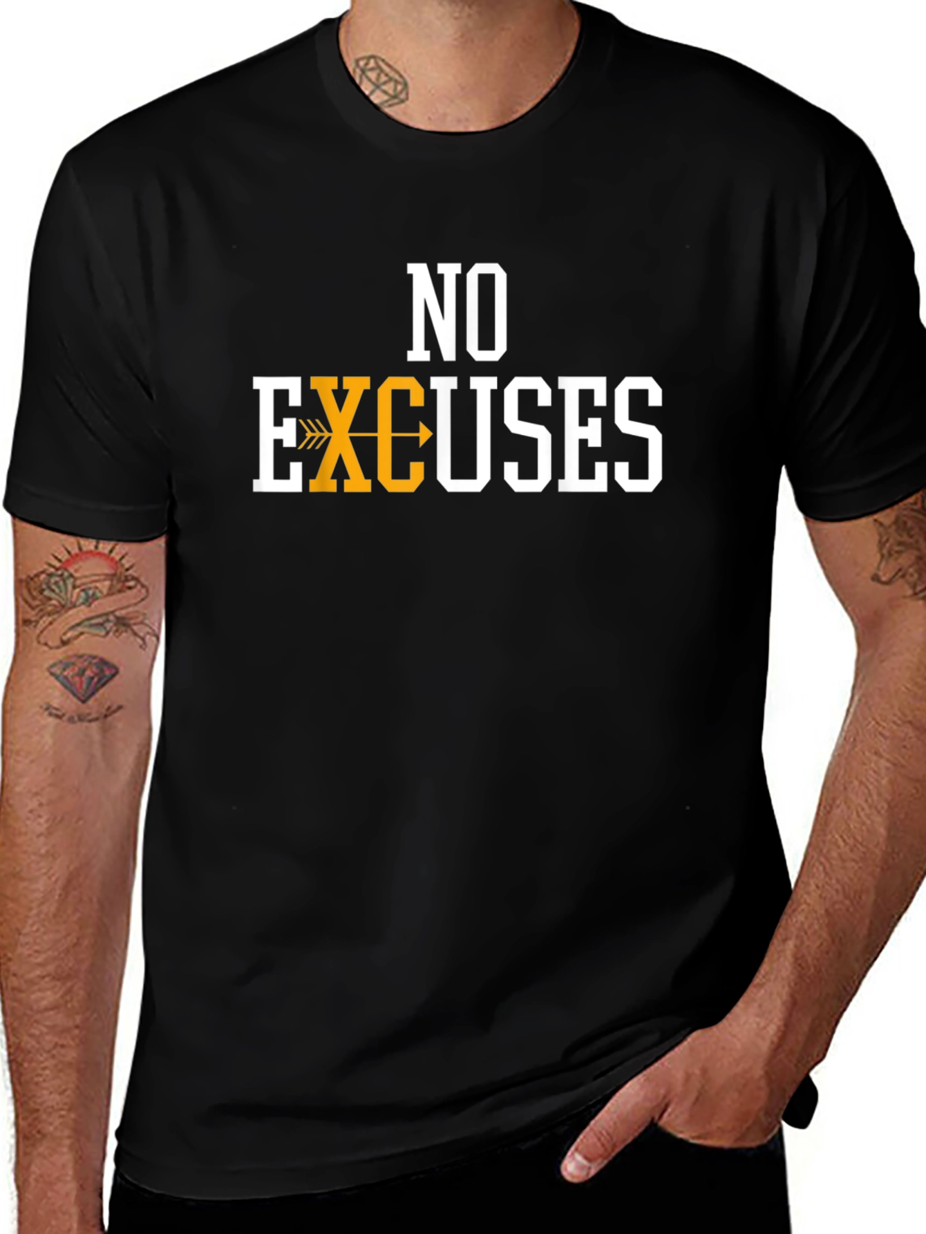 No Excuses Graphic Tee - Cross Country T-Shirt