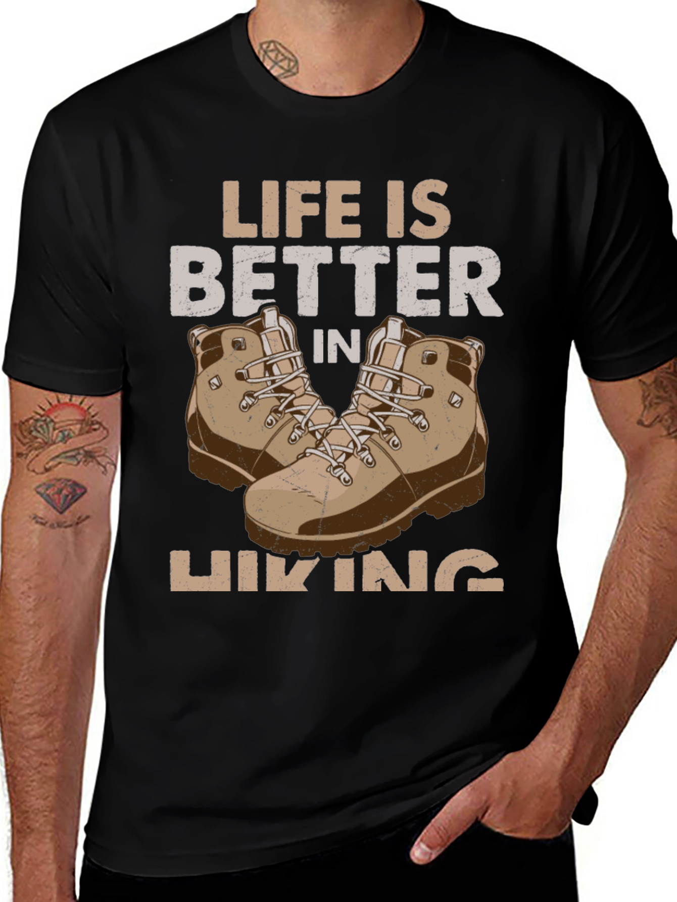 Life is Better in Hiking T-Shirt