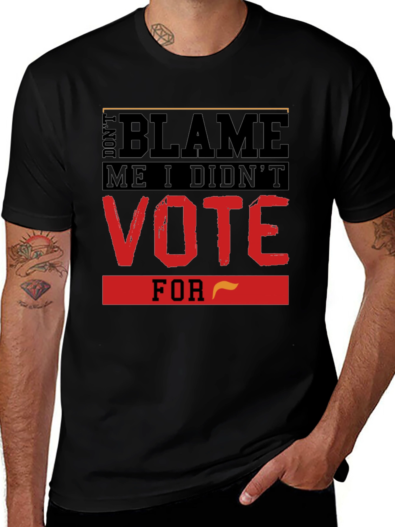 Dont Blame Me T-Shirt Vote Political Tee
