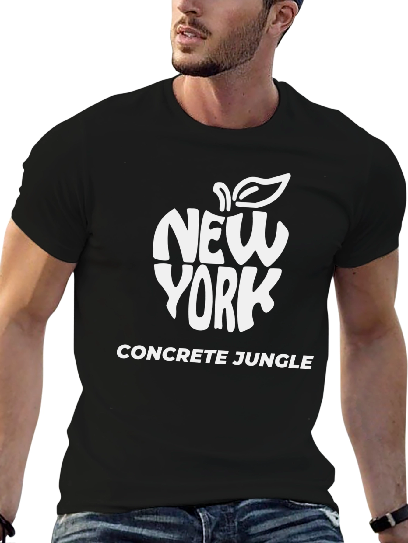 New York Concrete Jungle Black T-Shirt