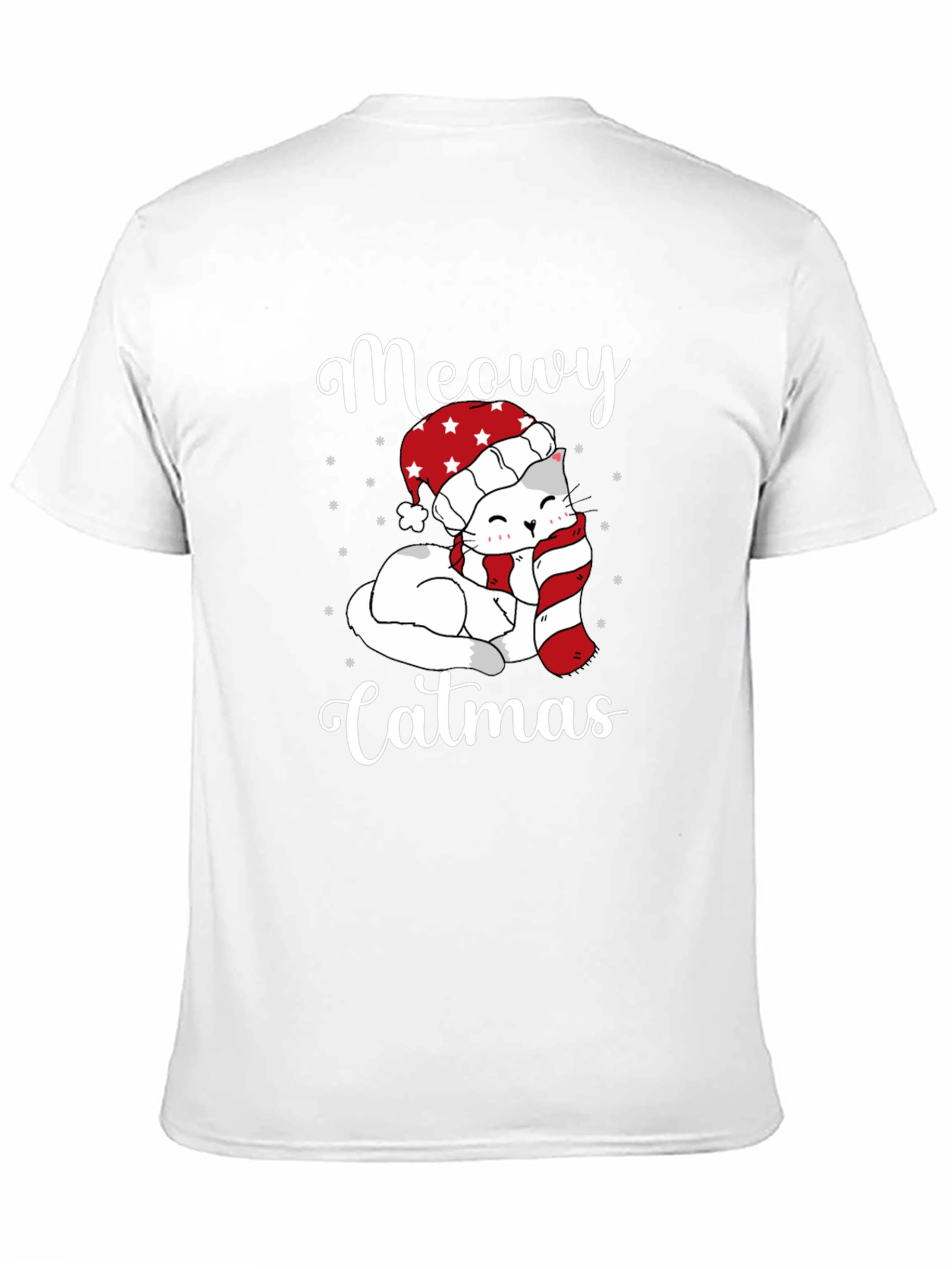 Meowy Catmas T-Shirt - Holiday Cheer