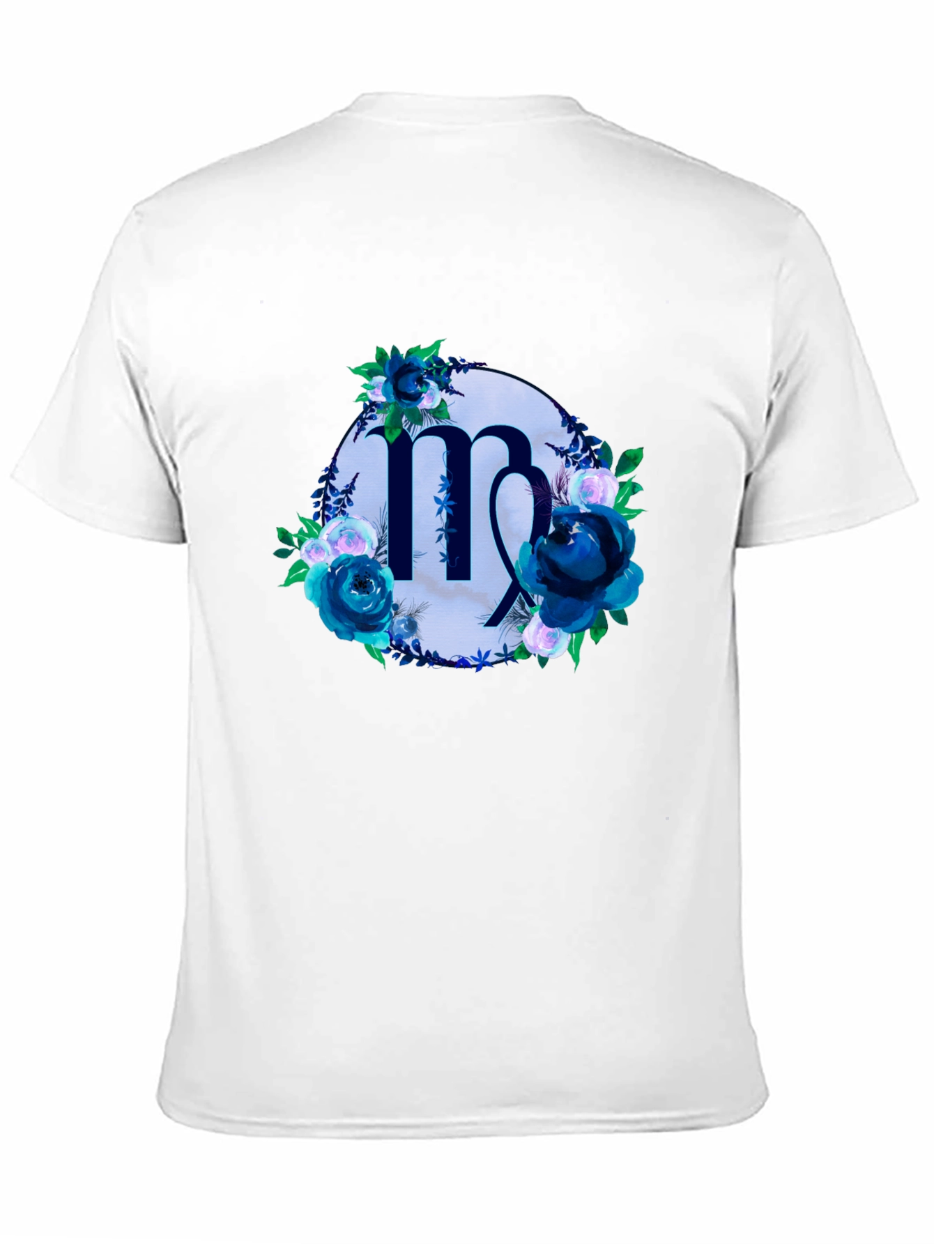 Virgo Zodiac Floral T-Shirt