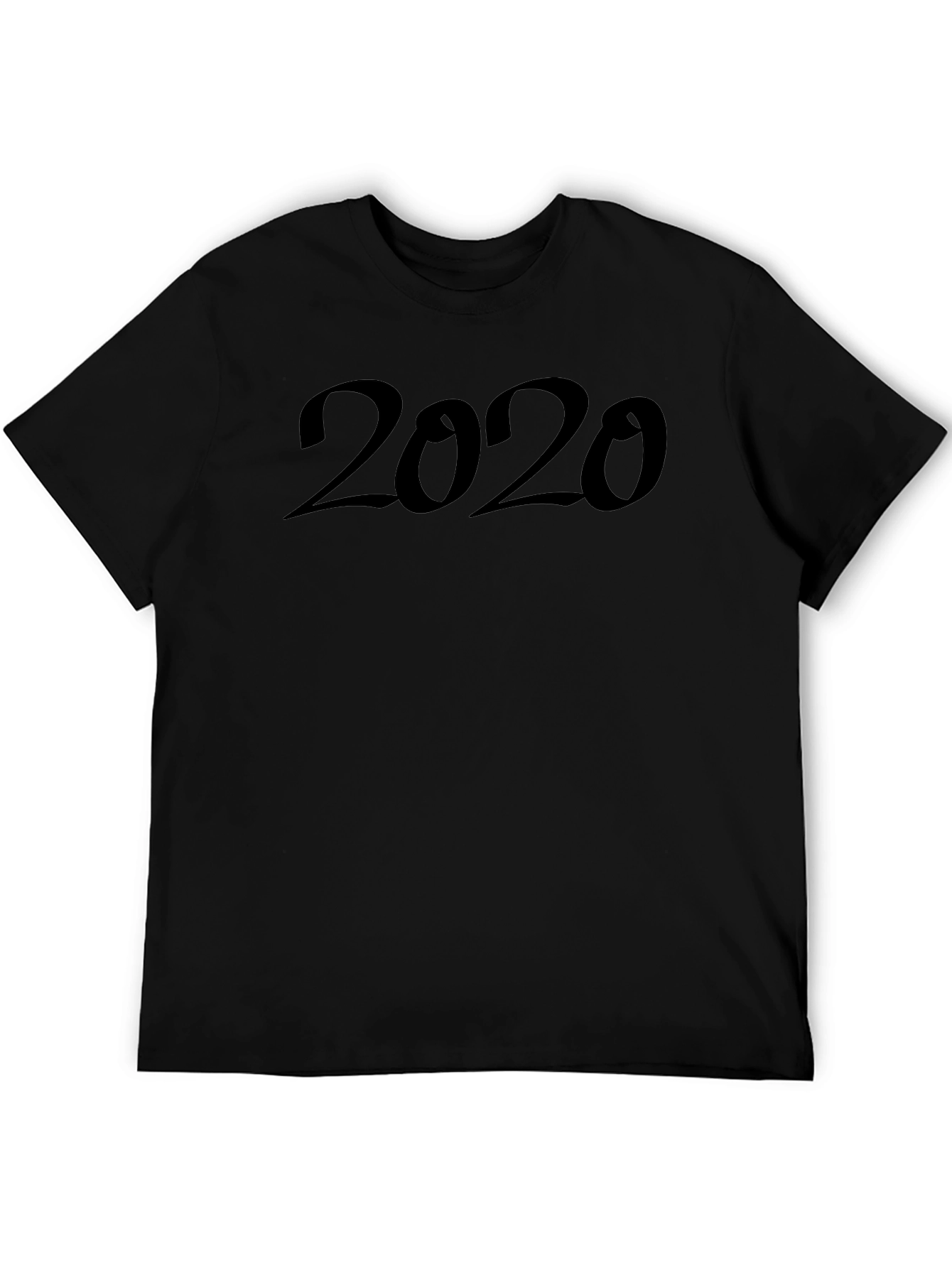 Black 2020 Graphic T-Shirt