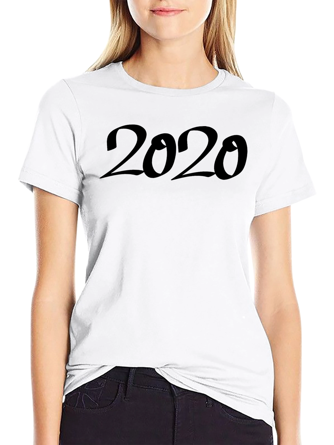 Black 2020 Graphic T-Shirt
