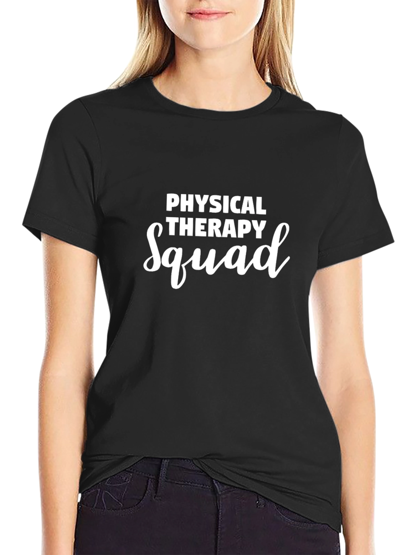 Physical Therapy Squad T-Shirt - Black