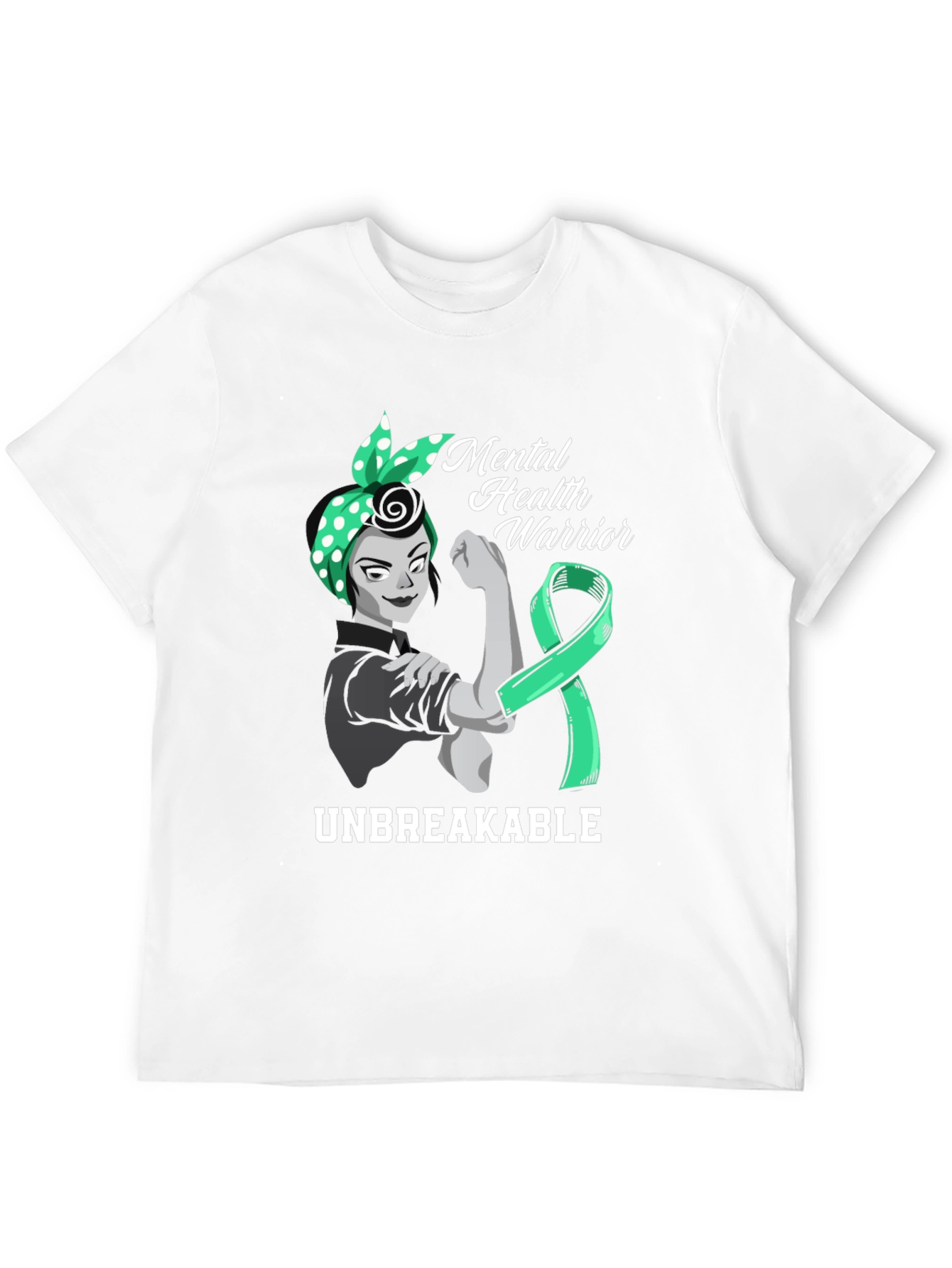 Mental Health Warrior T-Shirt - Unbreakable Support