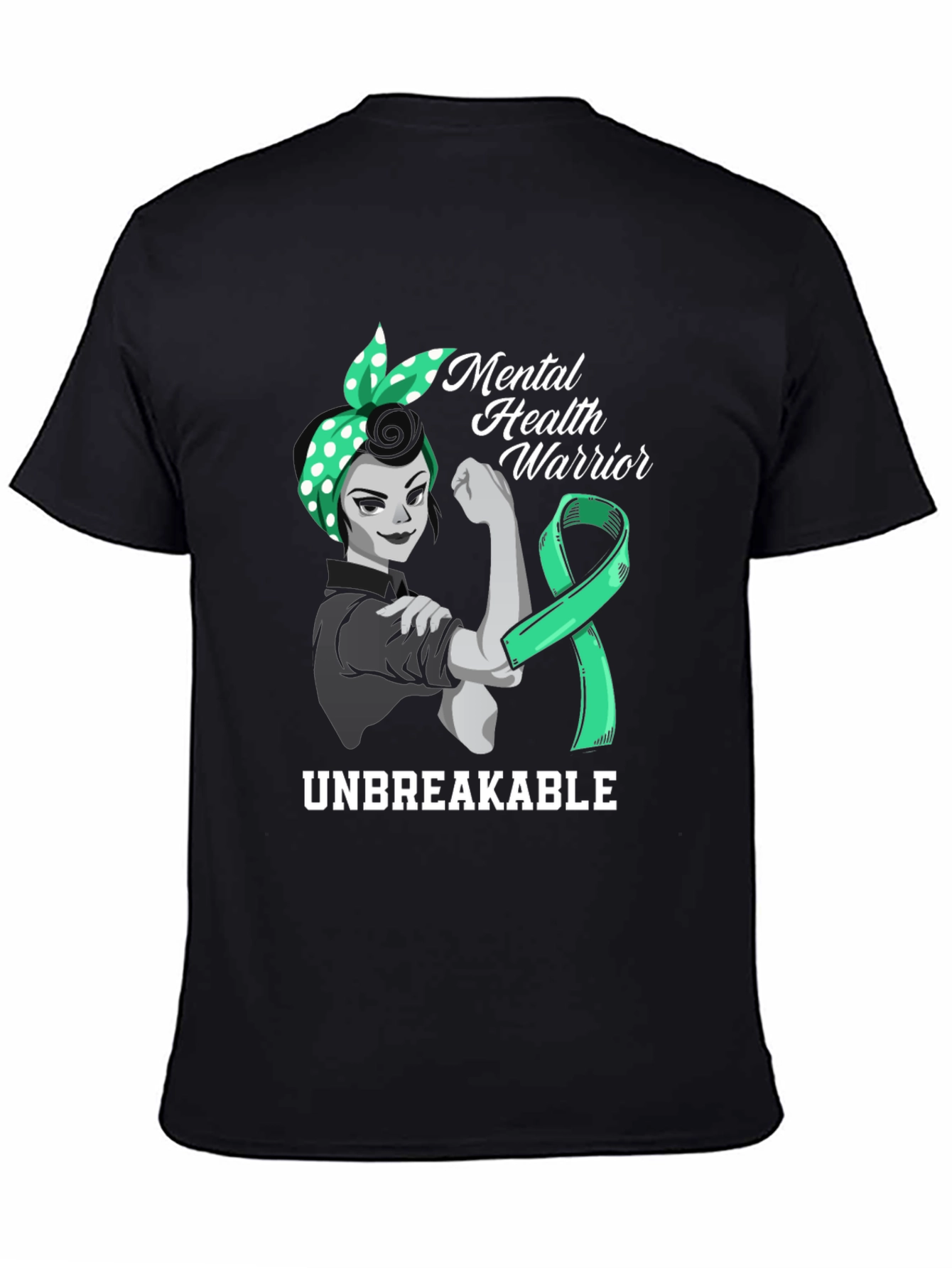 Mental Health Warrior T-Shirt - Unbreakable Support