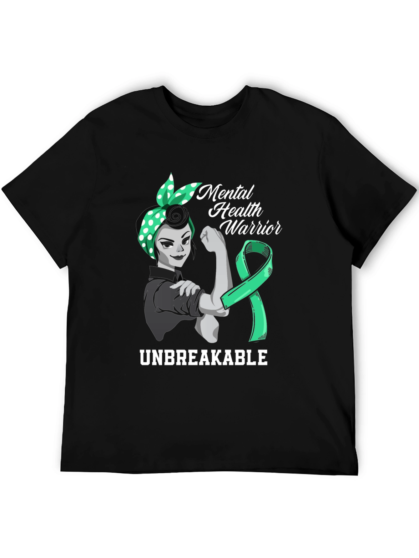 Mental Health Warrior T-Shirt - Unbreakable Support