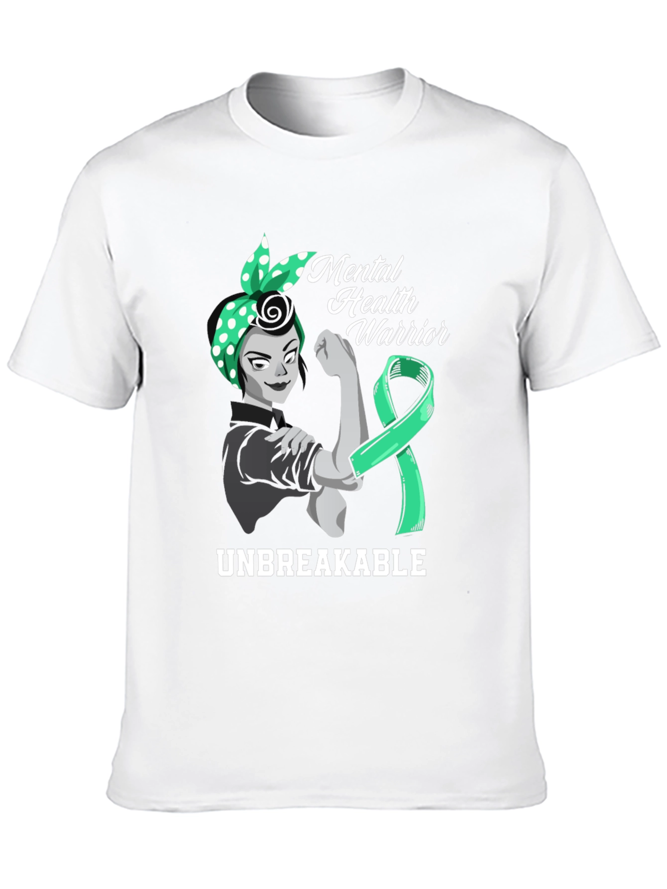 Mental Health Warrior T-Shirt - Unbreakable Support