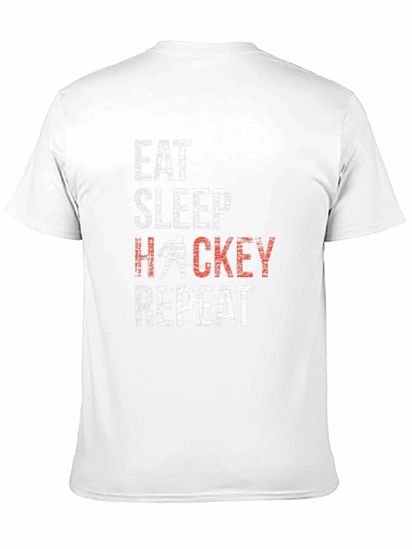 Eat Sleep Hockey Repeat Graphic Tee