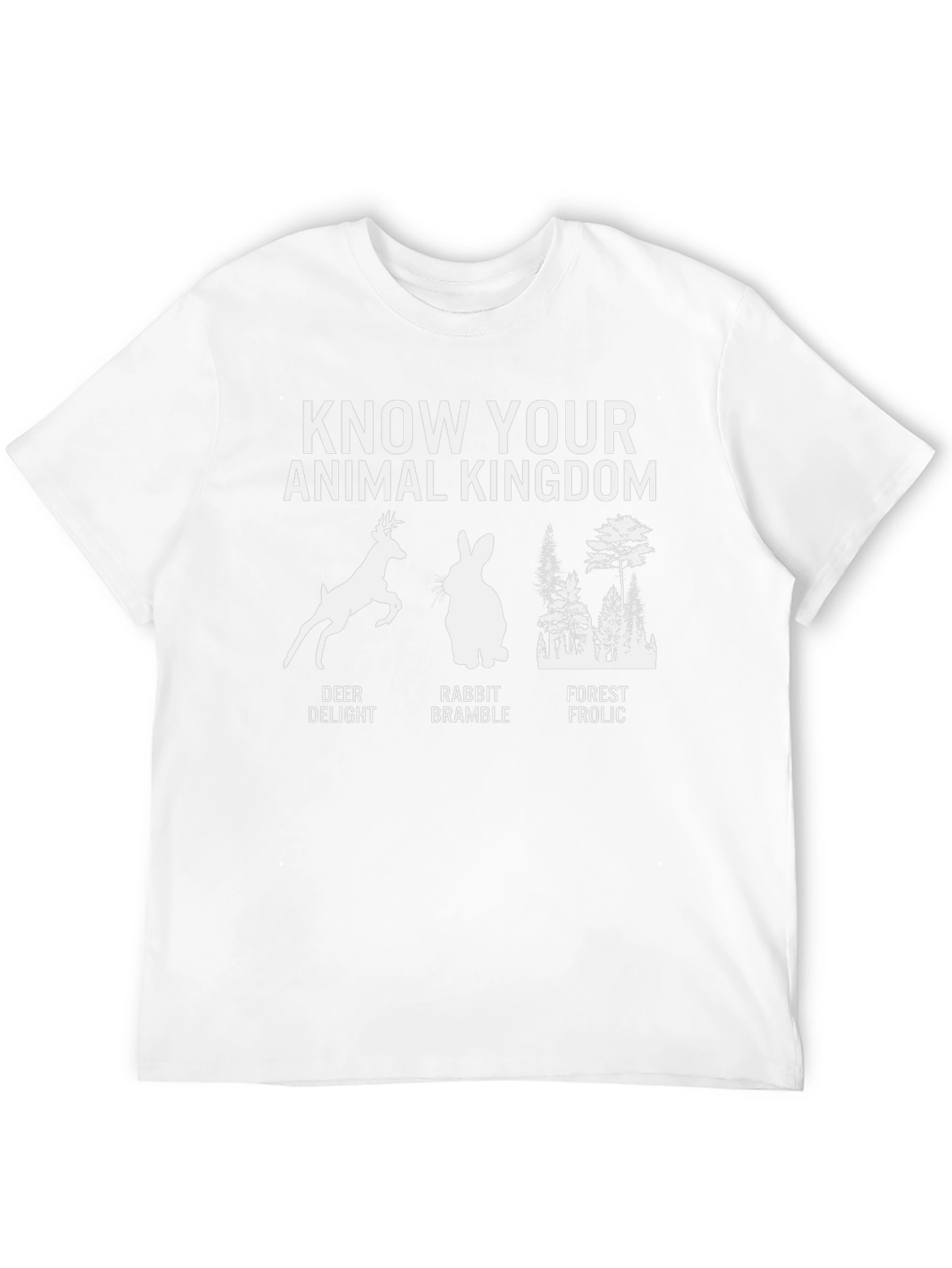 Know Your Animal Kingdom Graphic T-Shirt