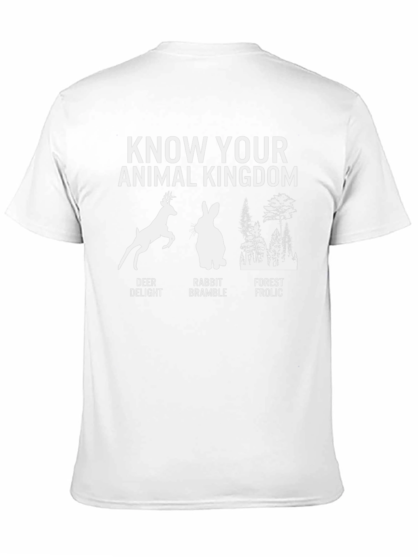 Know Your Animal Kingdom Graphic T-Shirt