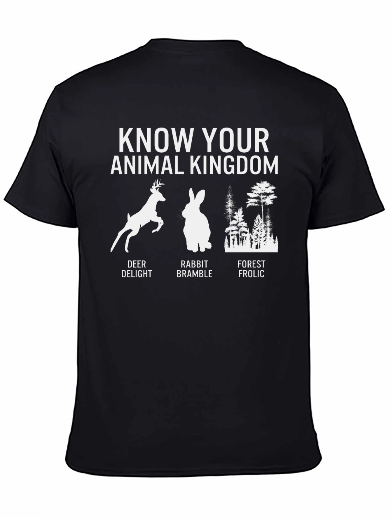 Know Your Animal Kingdom Graphic T-Shirt