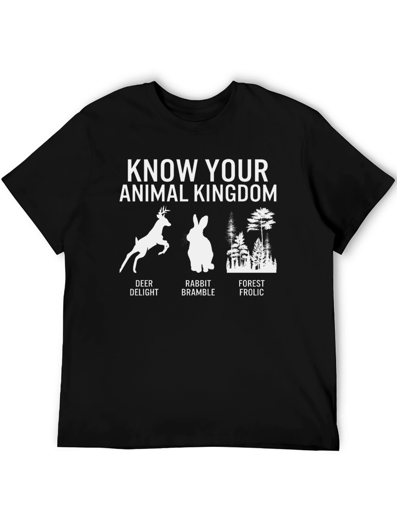 Know Your Animal Kingdom Graphic T-Shirt