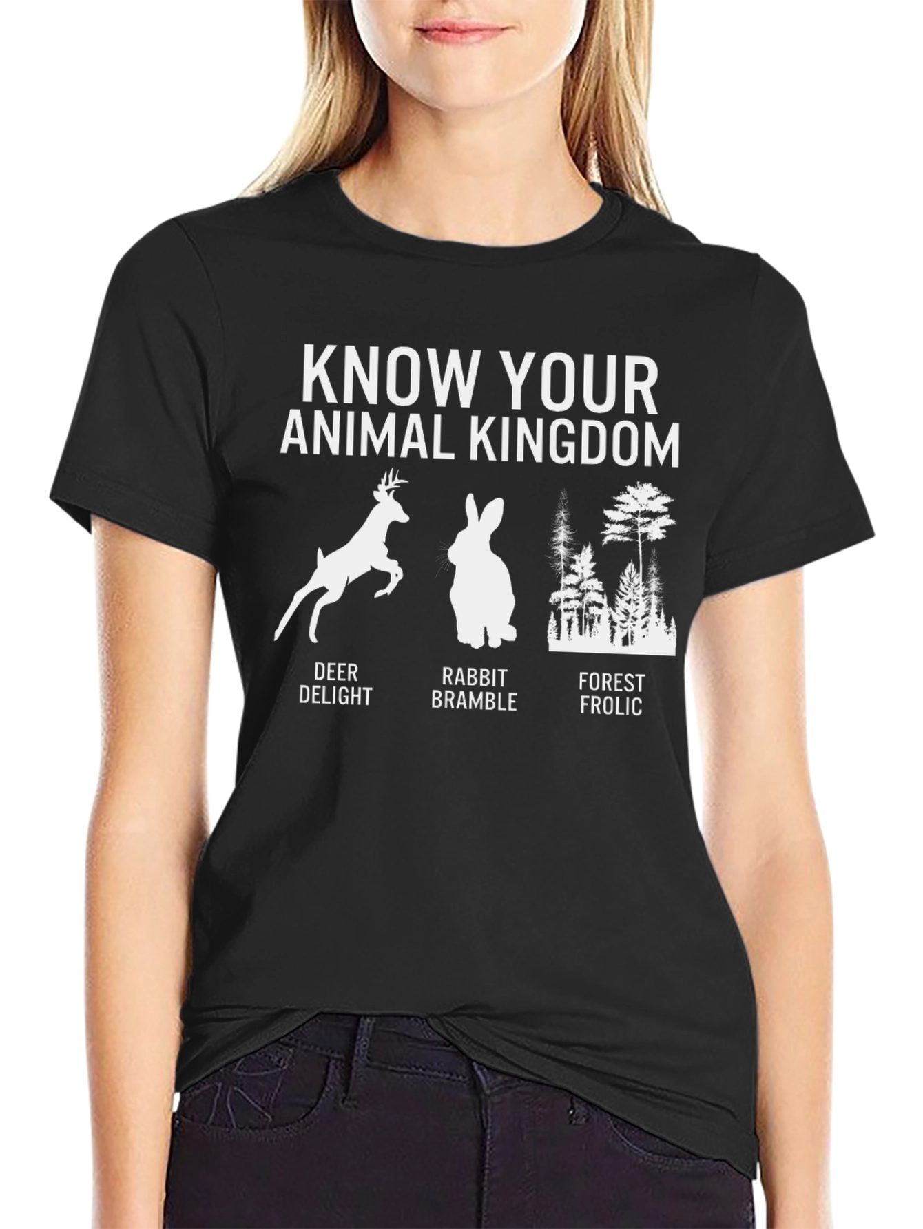 Know Your Animal Kingdom Graphic T-Shirt