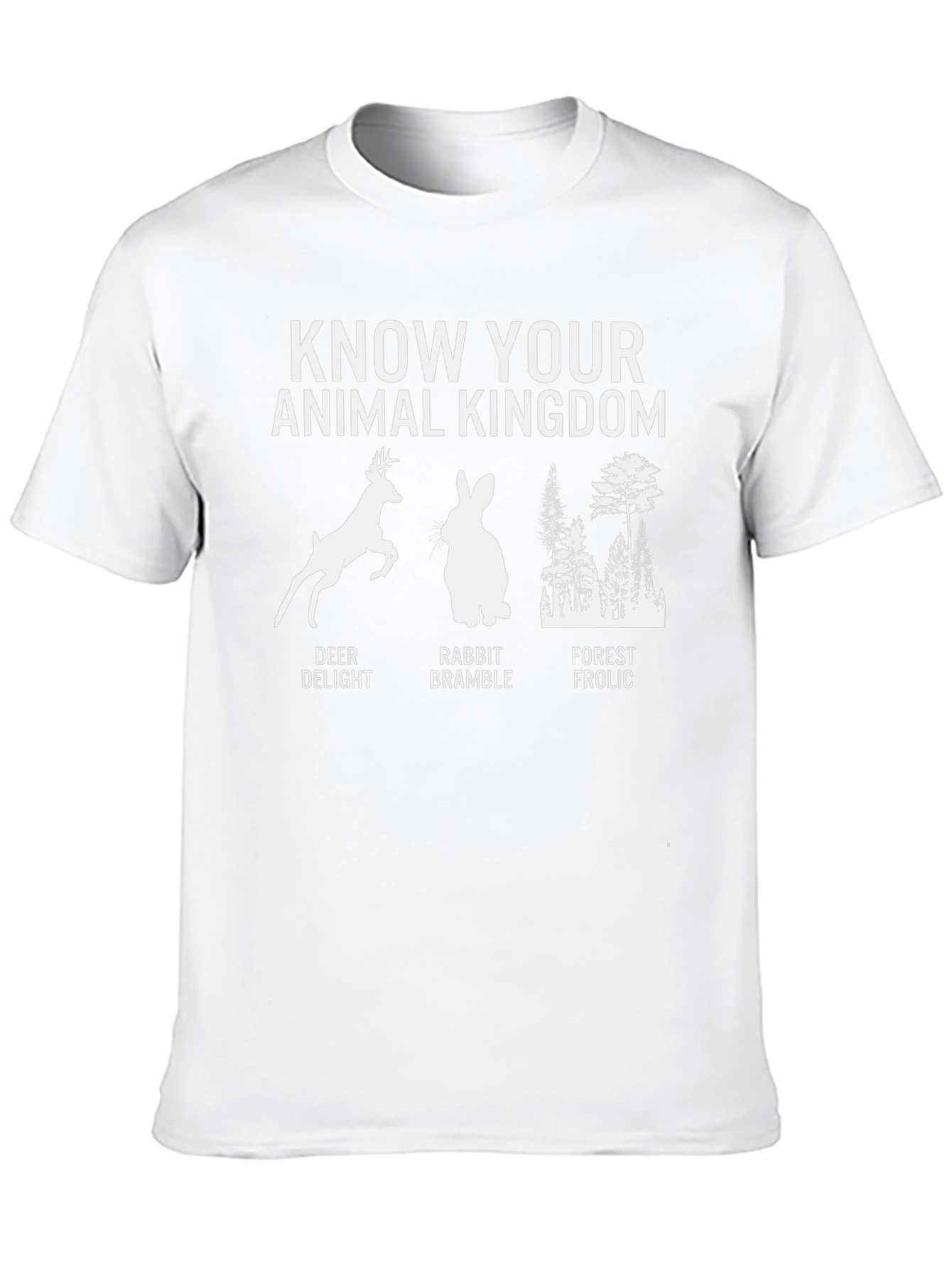 Know Your Animal Kingdom Graphic T-Shirt