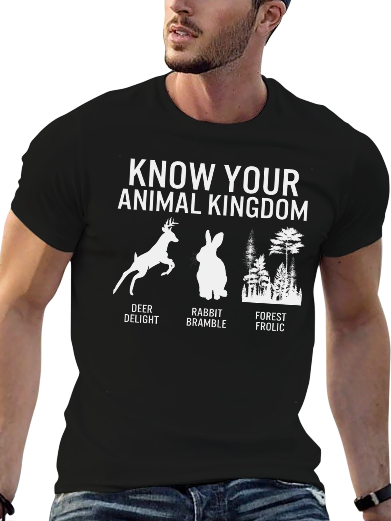 Know Your Animal Kingdom Graphic T-Shirt