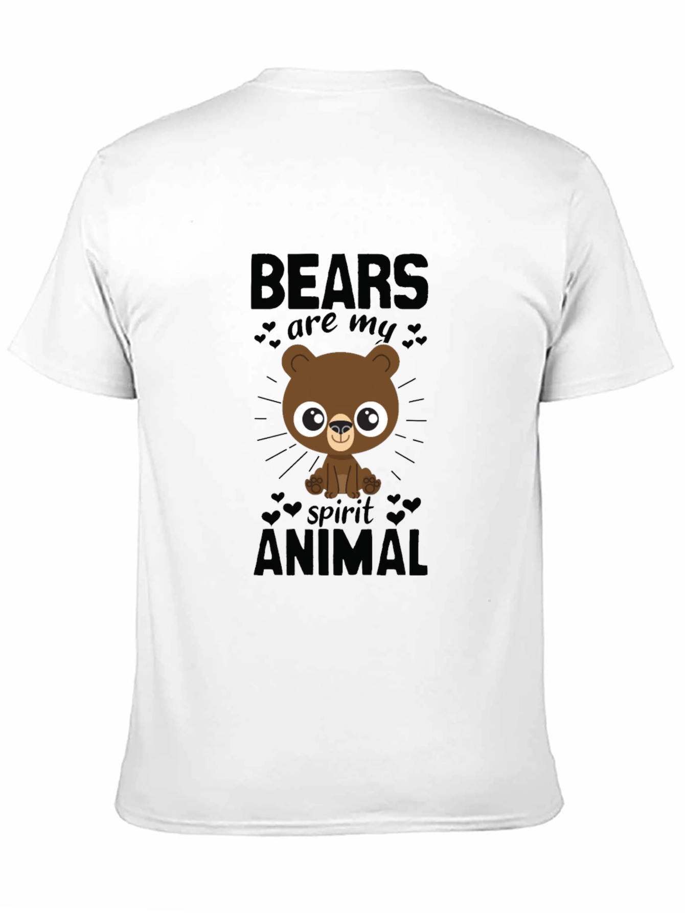 Bear Spirit Animal Graphic Tee