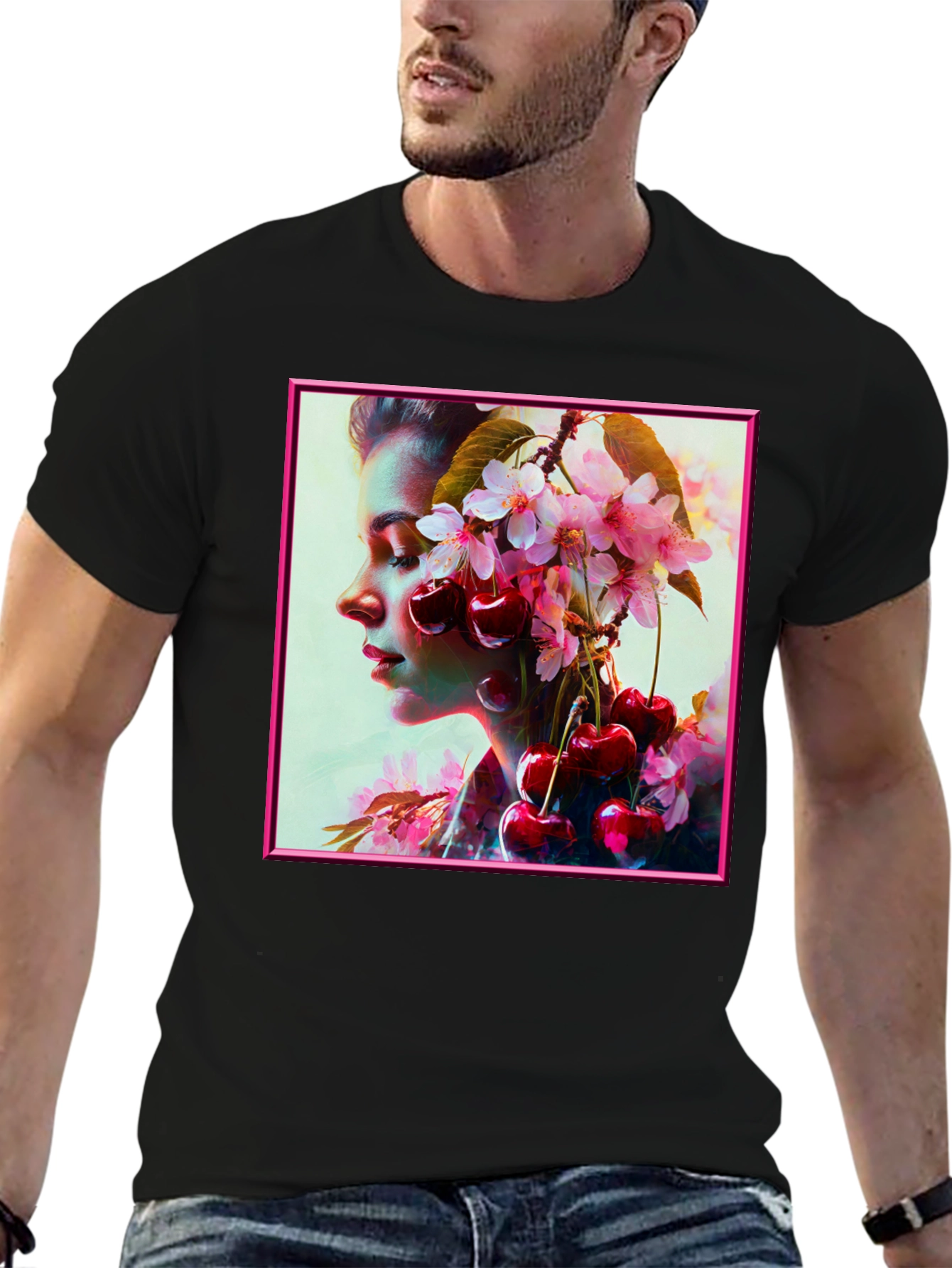 Cherry Blossom Girl Graphic Tee