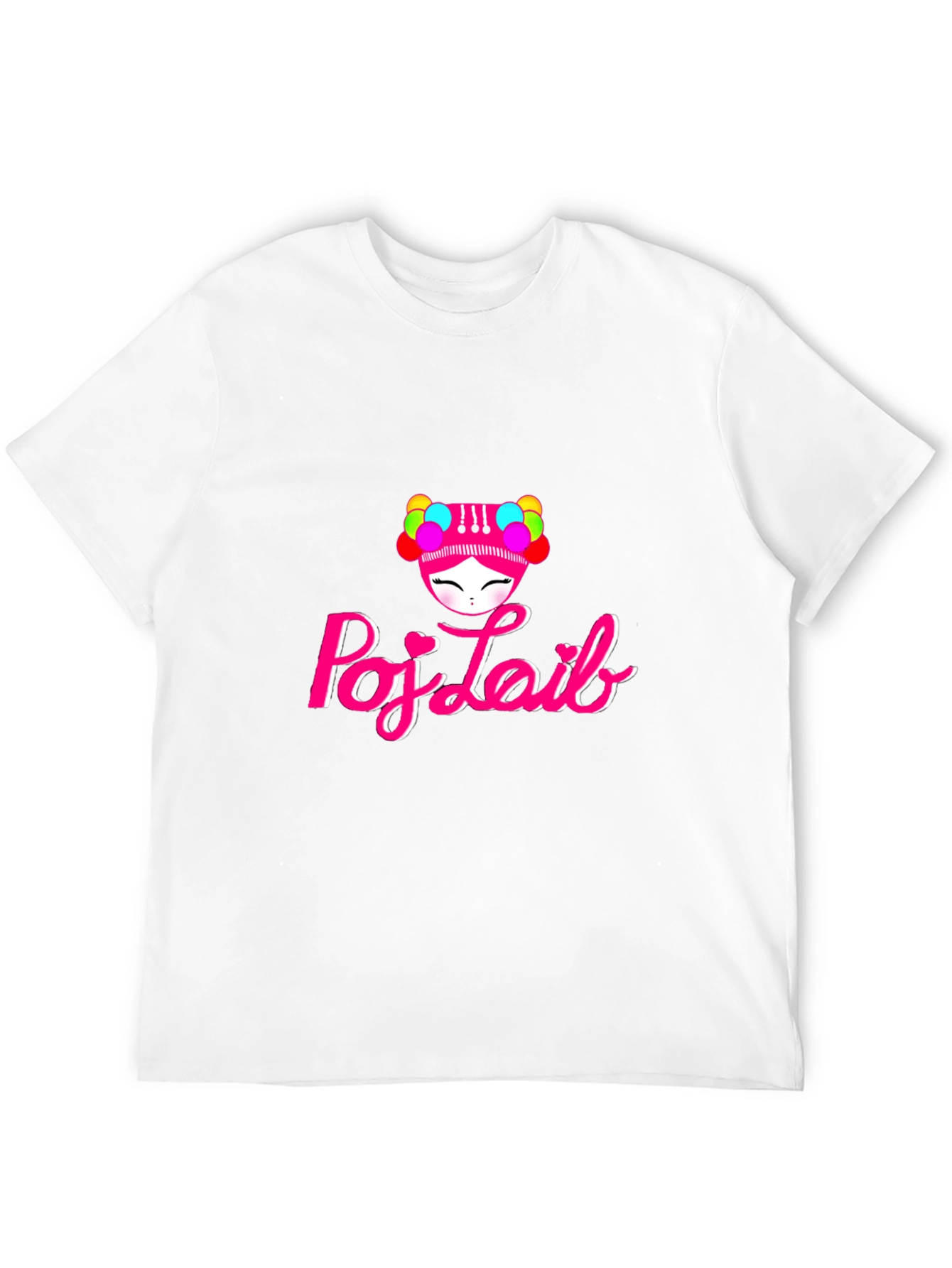 Poj-Laib Graphic Tee - Black T-Shirt