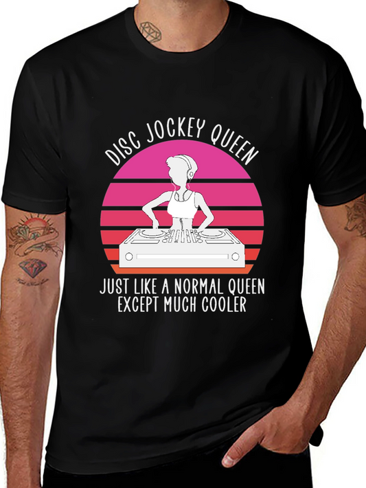 Disc Jockey Queen Graphic T-Shirt