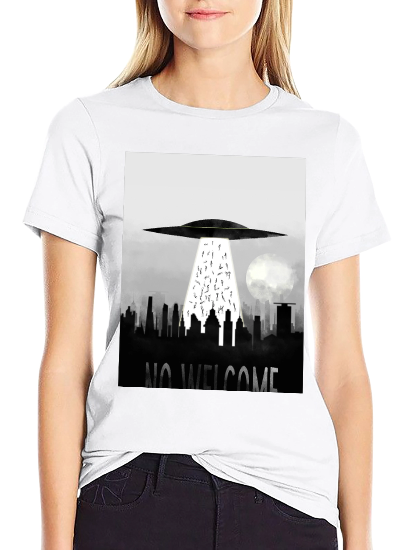 No Welcome UFO T-Shirt