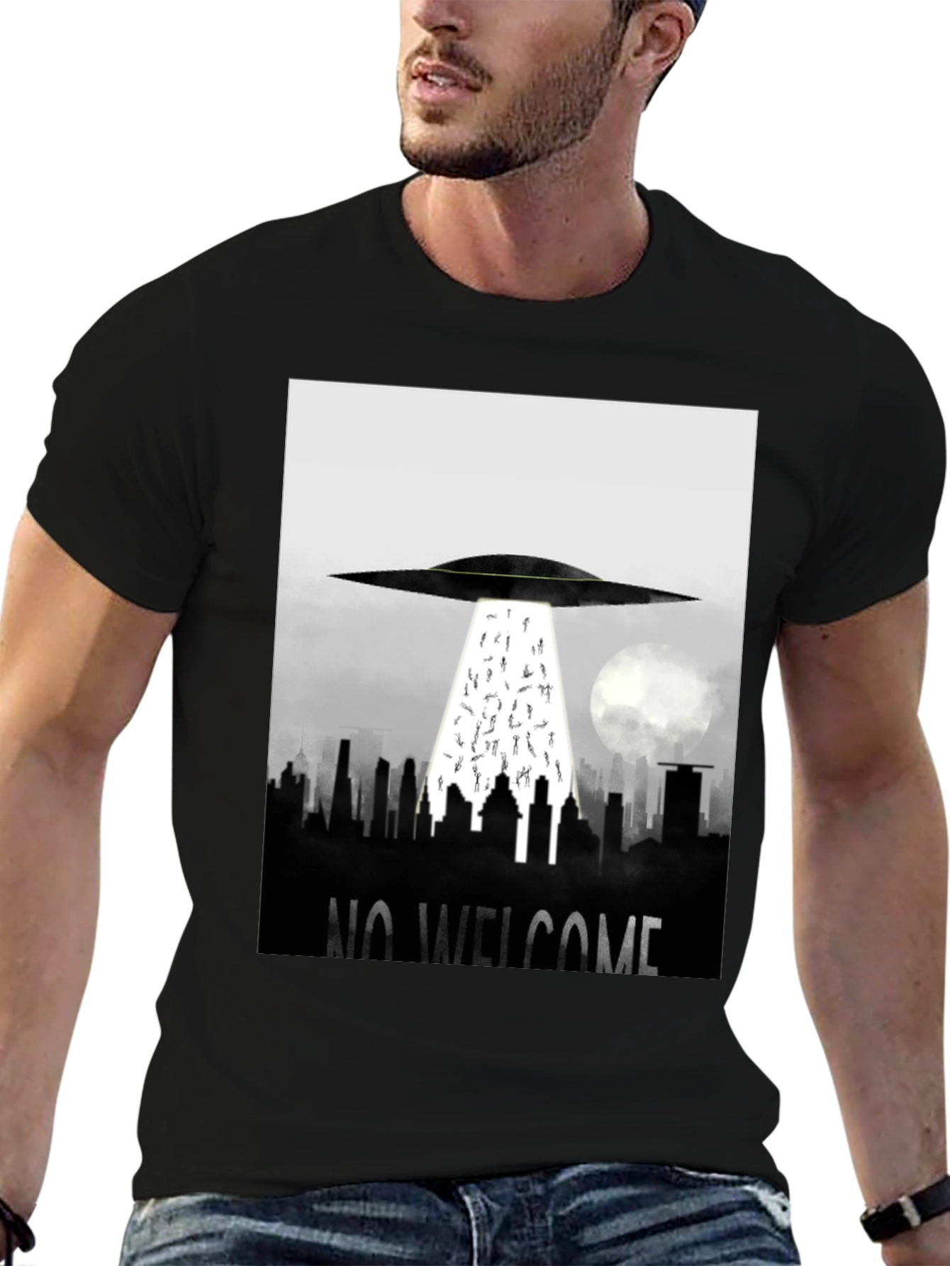 No Welcome UFO T-Shirt