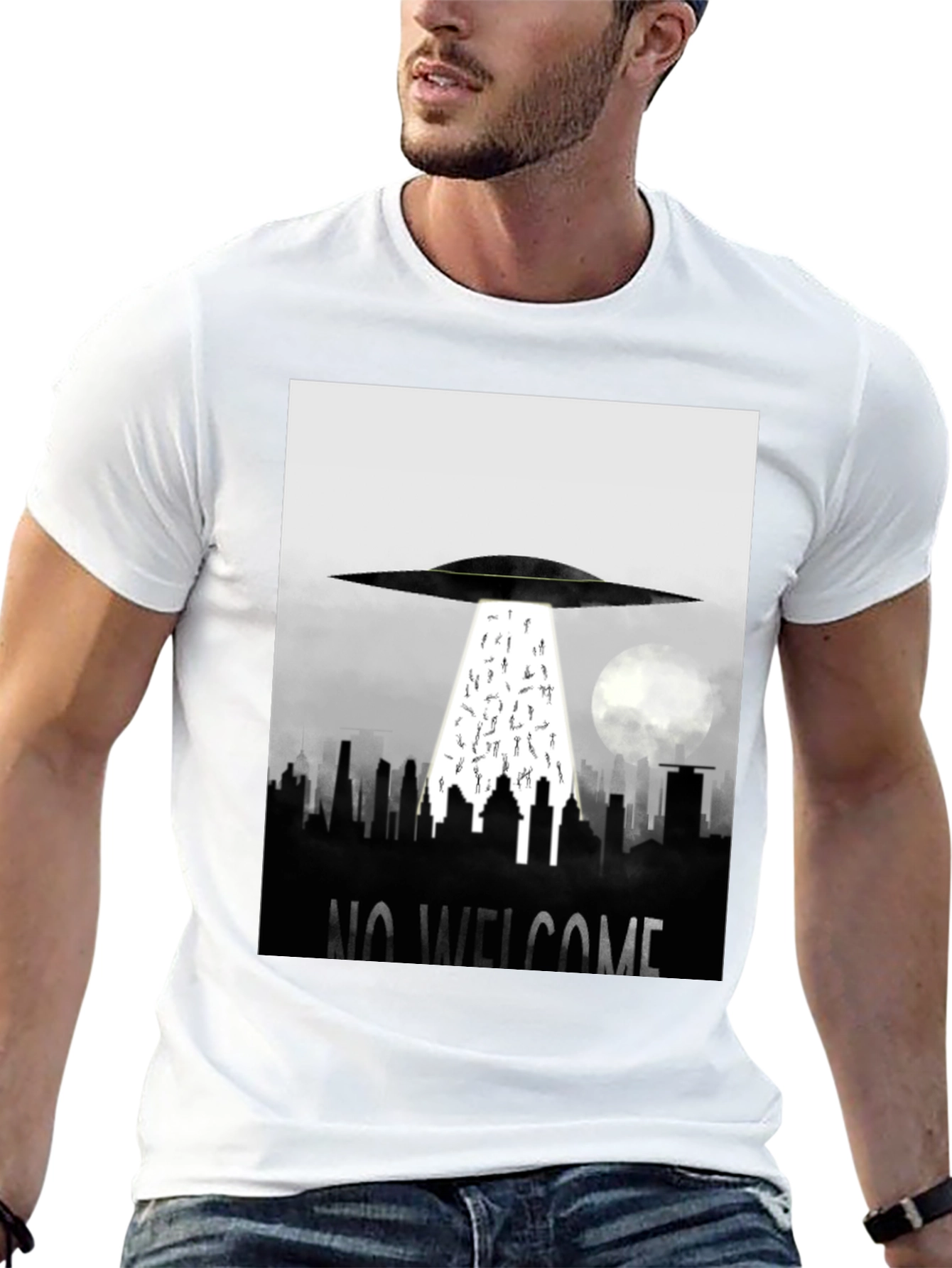 No Welcome UFO T-Shirt