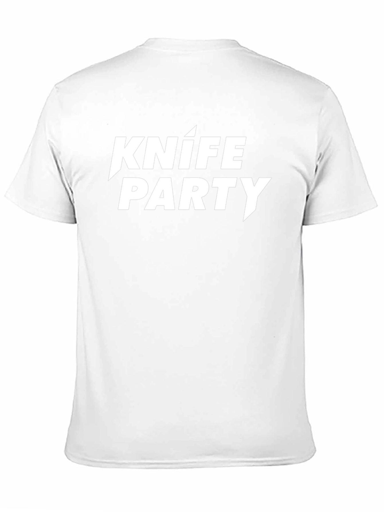 Knife Party Graphic Tee - Black Cotton T-Shirt