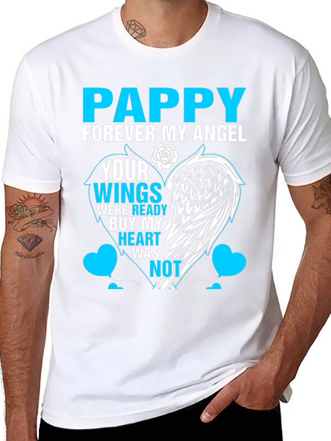 Pappy Forever My Angel Memorial T-Shirt