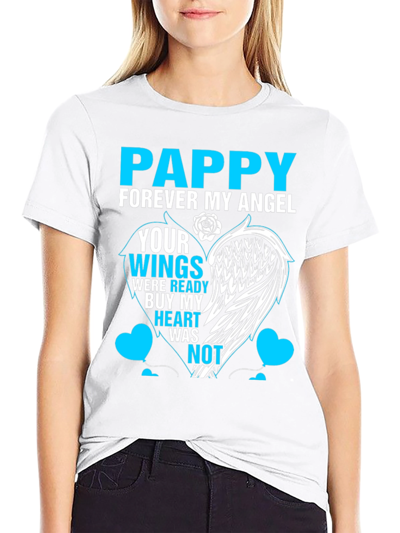 Pappy Forever My Angel Memorial T-Shirt
