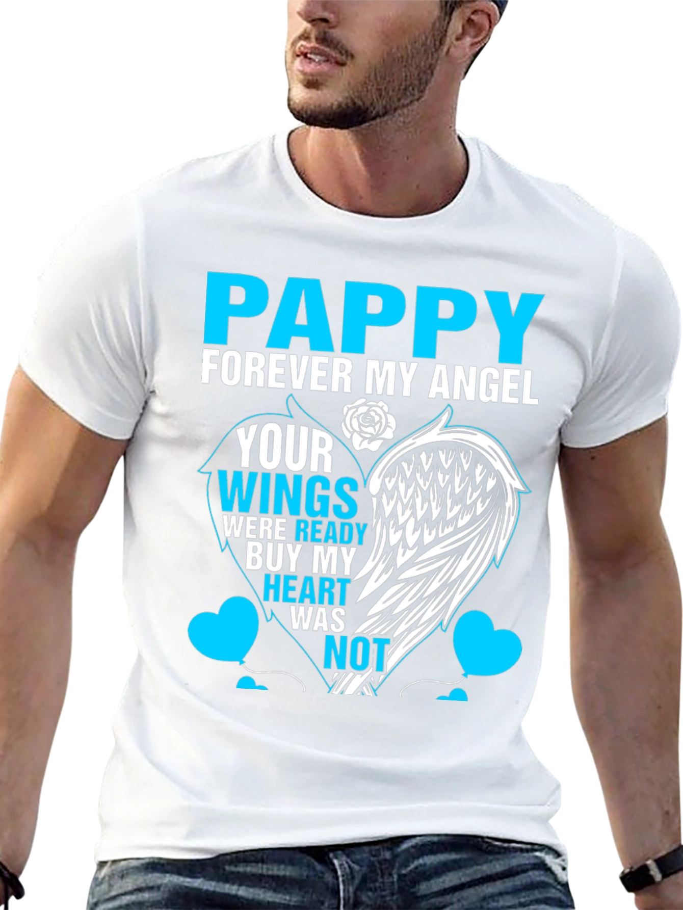 Pappy Forever My Angel Memorial T-Shirt