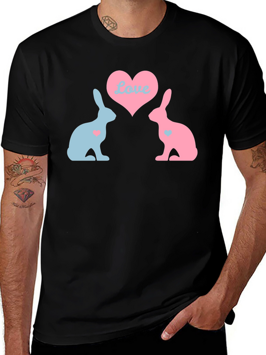 Love Bunnies Black T-Shirt