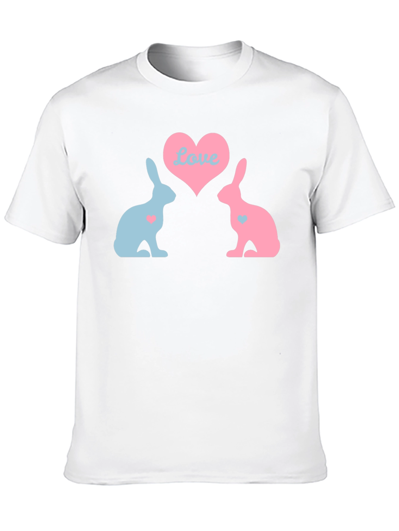 Love Bunnies Black T-Shirt