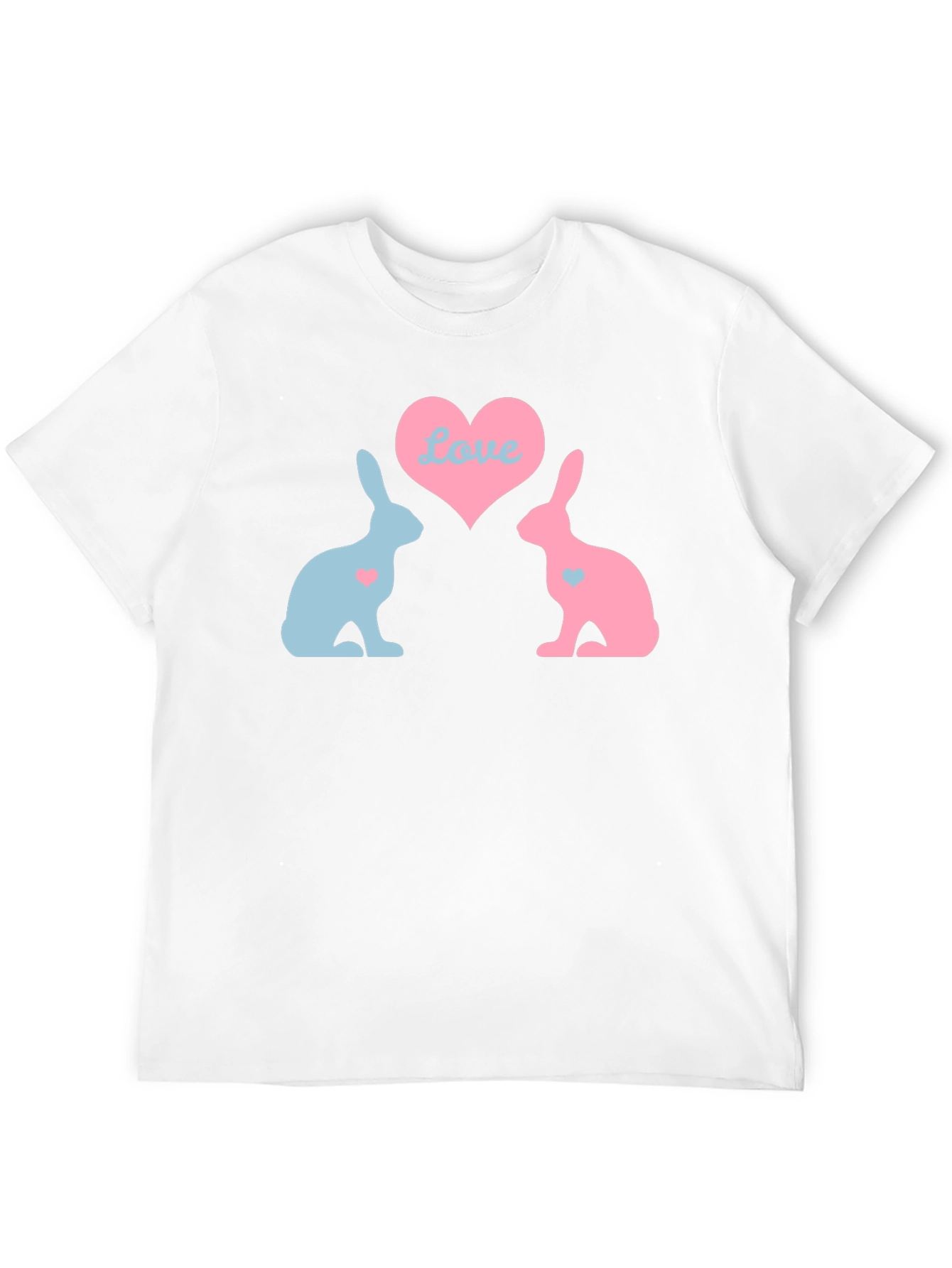 Love Bunnies Black T-Shirt