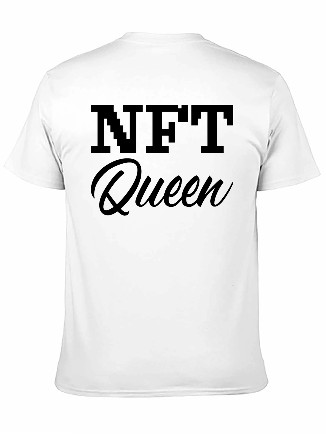 NFT Queen Black T-Shirt