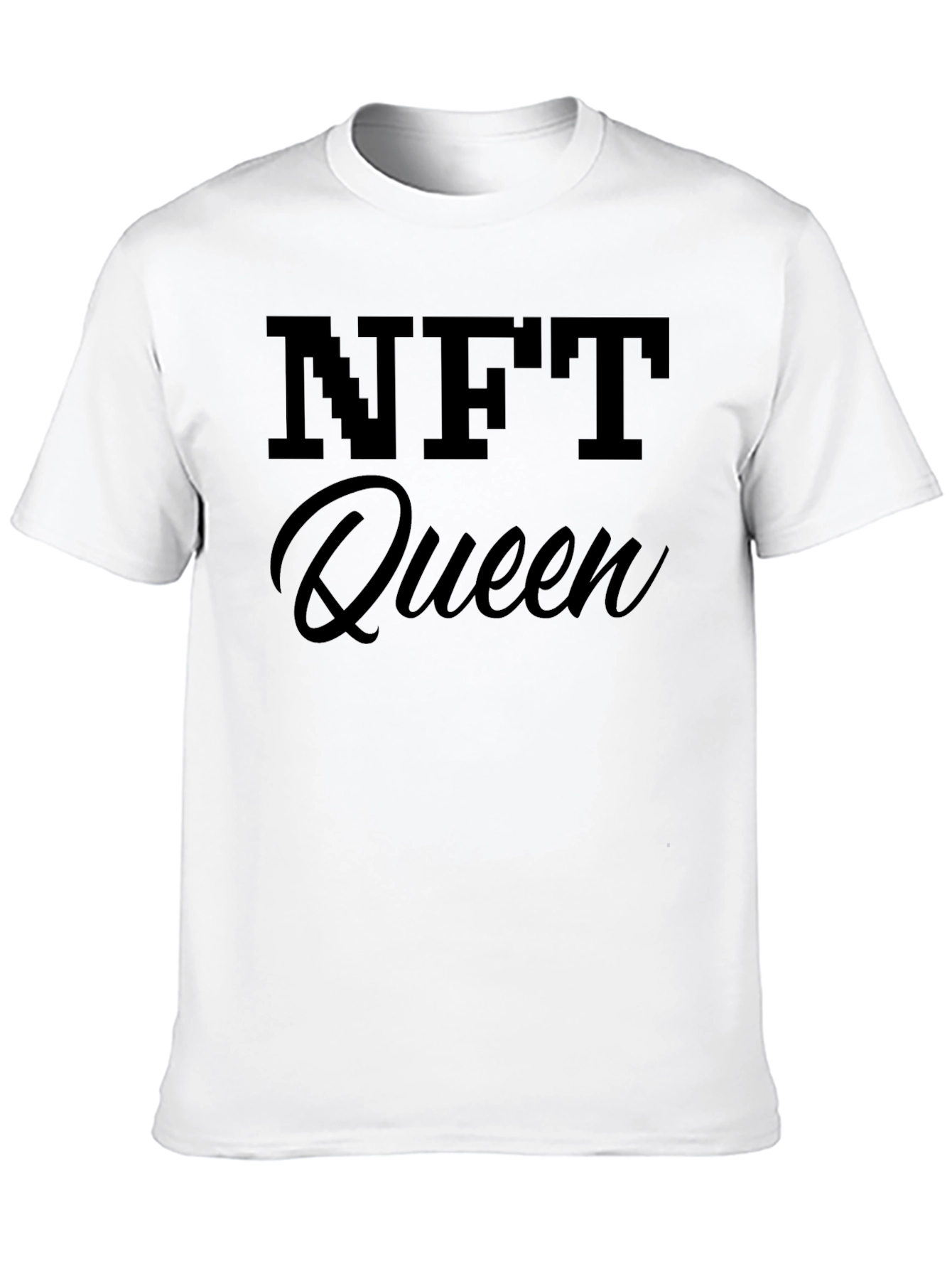 NFT Queen Black T-Shirt