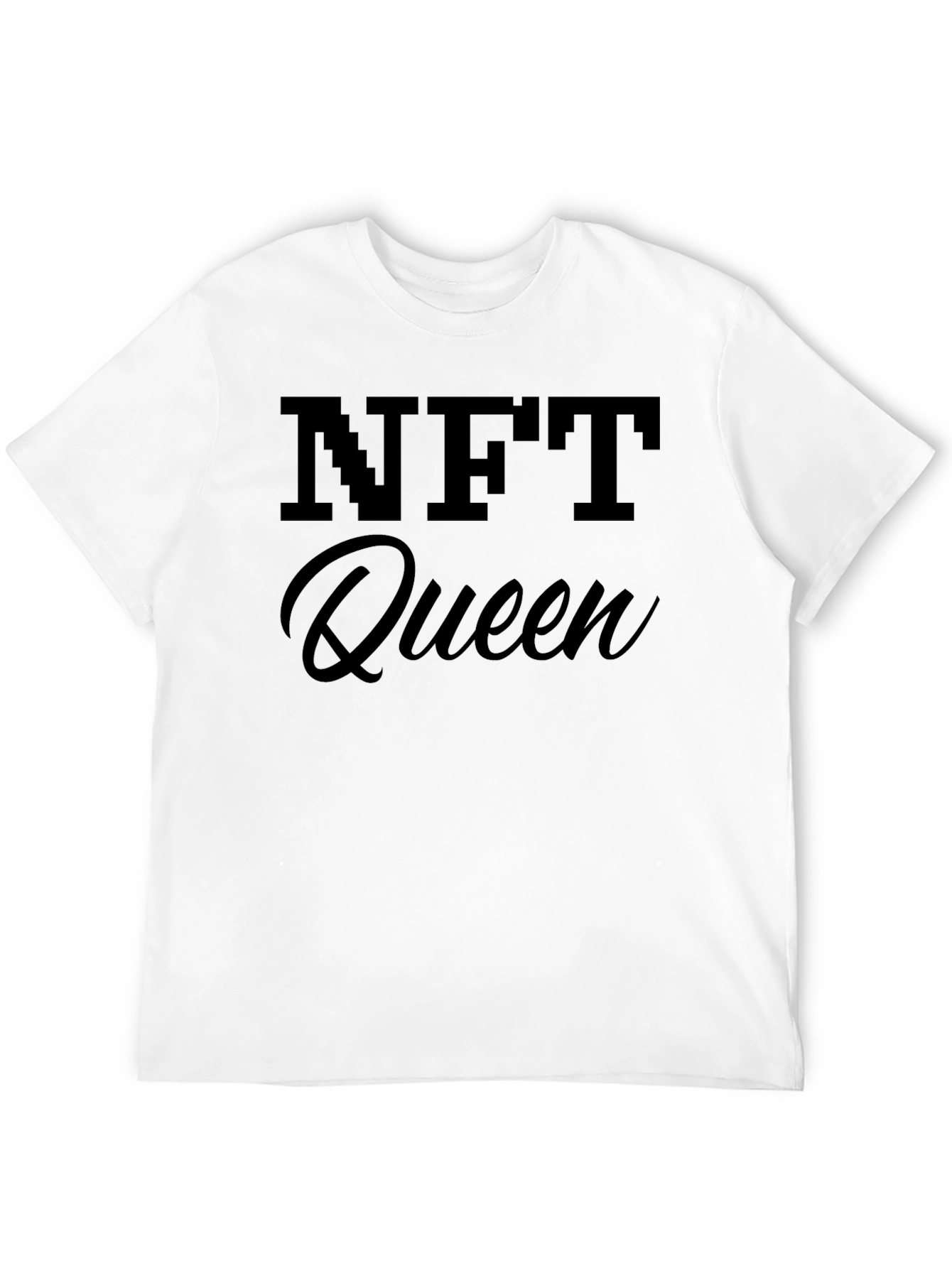NFT Queen Black T-Shirt