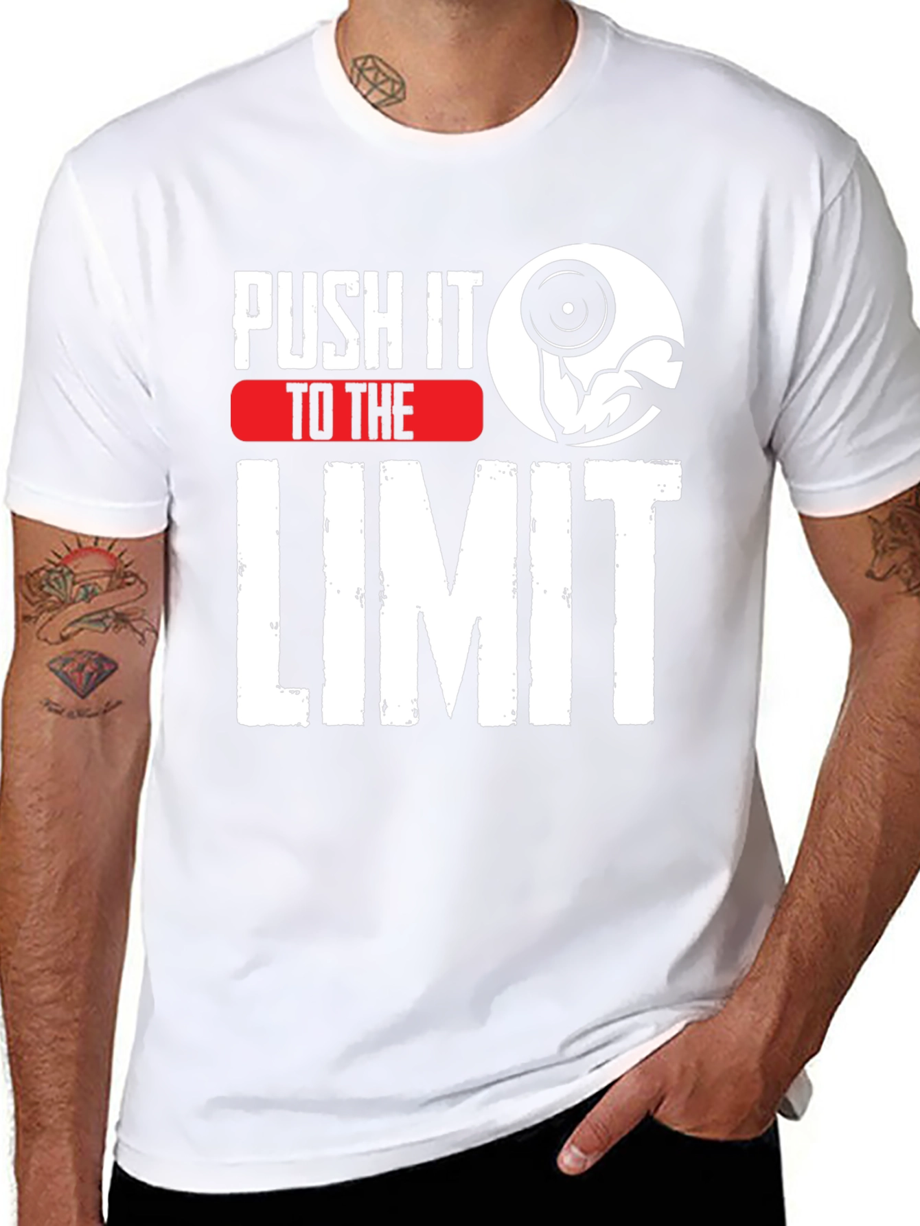 Push It To The Limit Workout T-Shirt